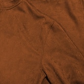 preiswerte Basic-T-Shirts-Herren T-Shirt Langarmshirt Langarm Rundhalsausschnitt Herbst Winter Retro Einfarbig Mode Designer Nostalgisch Mode Jahrgang Urlaub Straße Ausgehen Schwarz Himmelblau Olive Top T-Shirt für Herren