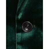 economico Abiti casual-Uomo Abiti da lavoro Casuale Feste Nero Borgogna Autunno Tuta Bavero classico Casual Formale Tinta unita Vestibilità aderente 2 pezzi Monopetto Due Bottoni