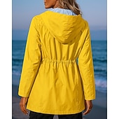 olcso Vízálló kabátok-Női Kültéri kabát Planinarska jakna Esőkabát Külső Vízálló Szélbiztos Gyors szárítás Könnyű Túrafelszerelések Túraruházat Tavasz Ősz Zakó Vadászat Mászás Kempingezés / Túrázás / Barlangászat Tömör