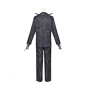 billiga Pojkes Halloween kostymer-Jack Skellington Halloween cosplay-kostym kläder kostymer och kavajer The Nightmare Before Christmas cosplay barns halloween karneval maskeradföreställning enkla halloween-kostymer klä upp