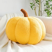 cheap Throw Pillows &amp; Covers-Creative Pumpkin Pillow Plush Cushion, Halloween &amp; Christmas Decorative Throw Pillow for Sofa, Bed, and Home Decor