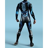 olcso Páros és csoportos jelmezek-Halloween Zentai öltöny Szerepjáték Jelmezek Body Farsangi jelmez Overall Szexi jelmez Mindszentek napja Gyermek Felnőttek Férfi Női Fiú Álarcos mulatság Teljesítmény Parti Egyszerű Halloween jelmezek