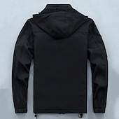 cheap Fleece &amp; 3 in 1 Jackets-Men's Hiking Jacket Fleece Jacket Winter Coat Puffer Jacket Thermal Set Winter Autumn / Fall Outdoor Camo Thermal Warm Waterproof Windproof Top Black Green Khaki