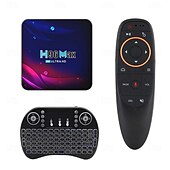 Χαμηλού Κόστους TV Boxes-h96 max v11 rk3318 4k hd youtube google play 2.4g 5g wifi bt4.0 δέκτης media player hdr usb 3.0 4gb 32gb 64gb smart android 11 tv box