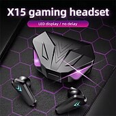 economico Cuffie TWS wireless-X15 Auricolari True Wireless TWS In-ear Bluetooth 5.3 Sport per Apple Samsung Huawei Xiaomi MI Trekking Corsa Affari d&#039;Ufficio Giochi su cellulare