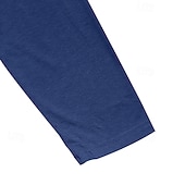 Χαμηλού Κόστους Casual Tee Henley-Ανδρικά Πουκάμισο Henley Κοντομάνικα Henley Top Μακρυμάνικο Συμπαγές Χρώμα Σκέτο Μοντέρνα Υψηλής Ποιότητας Καθημερινό Τσέπη Κουμπιά Χένλι ΕΞΩΤΕΡΙΚΟΥ ΧΩΡΟΥ Causal Καθημερινά