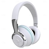billiga Hörlurar för på och över örat-Bluetooth-hörlurar trådlösa hörlurar med mikrofon USB-adapter headset brusreducerande stereo vikbar bas för TV-hörlurar