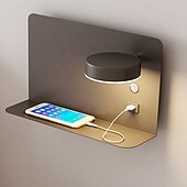 cheap Indoor Wall Lights-USB Mobile Charging Wall Light, Bedroom Bedside Lamp, Simple and Creative LED Lamp, LED Nordic Wall Lamp, for Living Room