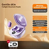 abordables Écouteurs Bluetooth sans fil-Écouteurs intra-auriculaires sans fil Bluetooth 5.3, mini-écouteurs tactiles, réduction du bruit, confortables, pour le bureau