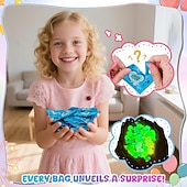 Χαμηλού Κόστους Γλυπτά-μίνι ζώα ρητίνης που φωσφορίζουν στο σκοτάδι, τσάντα μυστηρίου 50/100/200 τεμαχίων με μικροσκοπικές πάπιες, κουνέλια, γάτες, χελώνες και άλλα, χειροτεχνίες DIY, κήπος με νεράιδες, διακόσμηση σπιτιού,