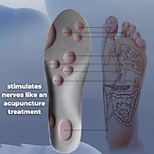 halpa Kodin tarvikkeet-3 paria vallankumouksellisia ortopedisia 4d-pilviteknologiapohjallisia, erittäin pehmeitä ja mukavia pohjallisia, 4d-urheilukenkien pohjallisia, akupistehierontapohjallisia jaloille&amp;amp;niveltuki
