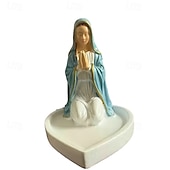 halpa Patsaat-Neitsyt Maria Jeesus rukousnauha haltija pyhä katolinen veistos uskonnollinen siunattu patsas uskonnollinen lahja sopii makuuhuoneeseen olohuoneeseen toimistotyöpöydän koristeluun