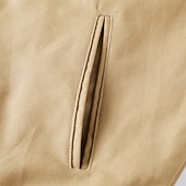 economico Giubbotti Cargo-Per uomo Giacca Cargo Giacca Casual Vacanza Quotidiano Resistente all'usura Tasca Autunno Inverno Blocco di colori Moda Classico Bavero Regolare Nero Marrone Cachi Giacca