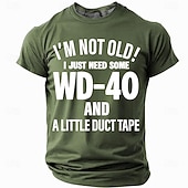 ieftine Tricouri amuzante pentru bărbați-Bărbați Argou amuzant Tricou Manșon scurt Tricou Tipărire 3D Stil Nautic Cămașă Modă Zilnic Stradă Zilnic Albastru piscină Negru Roșu-aprins Vară Primăvară Îmbrăcăminte S M L XL XXL XXXL