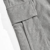 economico Tute basic-Per uomo Maglia Tuta da Ginnastica Set di abiti Bavero All'aperto Quotidiano Sportivo Coulisse Cardigan con Bottoni Tasca Blocco di colori Nero Blu marino Cachi Poliestere Abbigliamento sportivo Moda