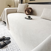 levne Potahy na pohovku-nepromokavý potah na pohovku, deka na pohovku odolná proti poškrábání kočkami, protiskluzový chránič pohovky pro všechna roční období, pratelný potah na nábytek do obývacího pokoje vhodný pro domácí