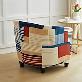 preiswerte Sesselabdeckung &amp; Armless Chair Cover-Polarfleece-Clubsesselbezug, haustierfreundlicher Stretch-Wannensesselbezug, Einzelsofa-Couchbezug für Haustiere, waschbarer Möbelschutz für das Wohnzimmer