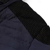 cheap Men&#039;s Downs &amp; Parkas-Men&#039;s Winter Coat Fleece Jacket Parka Pocket Fleece Polyster Vacation Daily Wear Date Regular Fashion Casual Comfortable Thermal Warm Fall Winter Solid / Plain Color Black Khaki Dark Blue Puffer