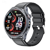 abordables Relojes inteligentes-iMosi ET472 Reloj inteligente 1.53 pulgada Smartwatch Reloj elegante Bluetooth ECG + PPG Podómetro Recordatorio de Llamadas Compatible con Android iOS Mujer Hombre Llamadas con Manos Libres