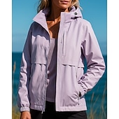 economico Giacche impermeabili-Per donna Giacca a Vento Giacca softshell Giacca da escursionismo Esterno Impermeabile Antivento Traspirante Abbigliamento da trekking Abbigliamento da trekking Primavera Autunno Top Pesca Campeggio