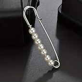 ieftine arte, meșteșuguri și cusut-4 broșe din perle artificiale – ace de siguranță pentru eșarfă, hijab, șal și pulover pentru femei, set elegant de accesorii de modă