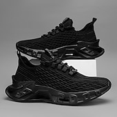 cheap Men&#039;s Sneakers-Men&#039;s Red Fashion Sneakers – Breathable Lace-Up Sport Shoes with Modern Sole Design for Running, Gym, Streetwear and Casual Weekend Outfits