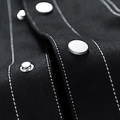 baratos Jaquetas de Suede Sintético-Homens Jaqueta de camurça sintética Férias Diário Respirável Bolsos Primavera Outono Tecido Moda Clássico Lapela Padrão Preto Marron Verde Tropa Casaco