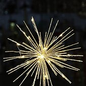 cheap Tree Topper-Christmas Tree Topper Led Light, Firework Burst Multi-Pointed Star Ornament, Iron Holiday Tree Decoration, Festive Xmas Tabletop Accessory, Home Decor Gift