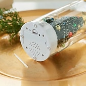 economico Ornamenti-Messaggio di Natale in una bottiglia, ornamento con registrazione vocale, ornamenti in vetro per l&#039;albero di Natale con messaggio, design unico con bottiglia, decorazione natalizia registrabile,