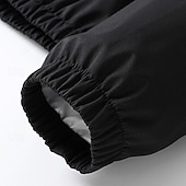 Недорогие спортивные костюмы-Муж. Спортивный костюм из двух частей Толстовка с капюшоном для отдыха Комплекты спортивных костюмов с карманом Контрастных цветов Наборы одежды Весна Черный Военно-зеленный