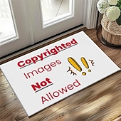 preiswerte Textilien-Personalisierte Fußmatte Fußmatten Beste Abschlussgeschenk Waschbare Teppiche Küchenmatte Rutschfeste Ölfeste Matte Innen- und Außenbereich Badezimmermatte Eingangs-Rug Fügen Sie Ihr Design hinzu