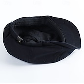 preiswerte Herrenhüte-Herren Schiebermütze Ascot-Hut Zeitungsjungenmütze Schwarz Kaffee Baumwolle Mode Lässig Straße Täglich Einfach Verstellbar Sonnenschutz Atmungsaktiv