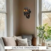 preiswerte Haushaltsgeräte-trendige Shattered Soul-Wandlampe, 3D-Illusion, LED-Wandlampe, zerbrochener Glaseffekt, Leuchte, geeignet für Schlafzimmer, Wohnzimmer, Bars, Cafés – energieeffizient und einfach zu installieren