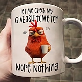 cheap Mugs &amp; Cups-Funny Gift Mug Let Me Check My Giveashitometer Nope Nothing Fun Christmas Gifts For Coworkers Friends Family