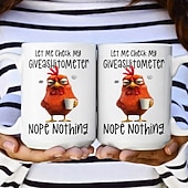 cheap Mugs &amp; Cups-Funny Gift Mug Let Me Check My Giveashitometer Nope Nothing Fun Christmas Gifts For Coworkers Friends Family