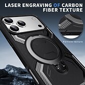 halpa iPhone-kotelot-puhelin Etui Käyttötarkoitus iPhone 17 Air 16 15 14 Pro Max Plus 16e 13 Pro Max Takakuori Tukee langatonta latausta Tukijalka Iskunkestävä Panssari PC