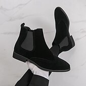 Férfi barna színű, velúr stílusú, bebújós, rugalmas oldalsó szabással rendelkező chelsea csizma, elegáns hétköznapokra, partikra és munkába egyaránt. olcso Chelsea csizma-Férfi barna színű, velúr stílusú, bebújós, rugalmas oldalsó szabással rendelkező chelsea csizma, elegáns hétköznapokra, partikra és munkába egyaránt.