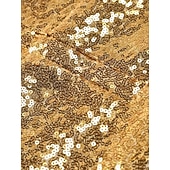 economico Abiti da festa-gilet da uomo con scollo a V, tinta unita, nero, argento e oro, vestibilità su misura