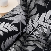 baratos Cobertura de Sofa-Capa elástica para sofá de 1 peça com estampa de plantas, capa horizontal para todas as estações para sofá de sala de estar de 1/2/3/4 lugares, capa protetora macia para sofá