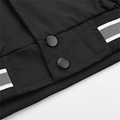 baratos Jaquetas Casuais-Homens jaqueta leve Jaqueta casual Casaco com capuz Férias Diário Respirável Bolsos Primavera Outono Listra Moda Clássico Com Capuz Padrão Preto Verde Tropa Casaco