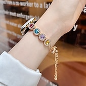 baratos Pulseiras de Apple Watch-Pulseira de joias Compatível com Pulseira Apple Watch 38mm 40mm 41mm 42mm 44mm 45mm 49mm Feminino Purpurina Cristal Com Strass pulseira de substituição para iwatch Ultra 2 Series 9 8 7 SE 6 5 4 3 2 1