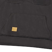 economico Felpa Tattica-Per uomo Felpa con cappuccio Felpa con cappuccio e cerniera a un quarto Felpa con cappuccio tattica Compatto Rosso bordeaux Nero Vino Verde militare Blu marino Con cappuccio Liscio Compatto Sportivo