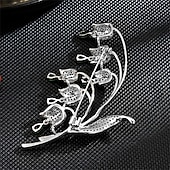 preiswerte Anstecker und Broschen-Broschen Klassisch Retro Blume Elegant Mode Personalisierte Einfach Luxus Brosche Schmuck Weiß / Silber Perlenrosa Grün Für Hochzeit Party Geschenk Verlobung Abschlussball Festival