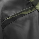 economico giacca sportiva-Per uomo Giacca Leggera Giubbotto bomber Giacca Casual Vacanza Quotidiano Traspirante Tasca Primavera Autunno Mimetico Moda Classico Collo alla coreana Regolare Blu Verde militare Giacca