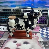 お買い得  彫像-nelore ブルリカーディスペンサー 2l 手作りアルコールデキャンタ 木製ベース付き 面白いブラジルブルボトルホルダー ウイスキー スコッチ ウォッカ ワイン用 ユニーク ホームバーアクセサリー 飲料容器 ギフト