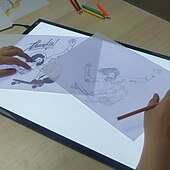 cheap Computers &amp; Tablets-A3 A4 A5 Tracing LED Copy Board Stepless Adjustable Brightness Ultra-Thin USB Power Artcraft LED Trace Light Pad Diamond Painting Board also for X-ray Film Viewer