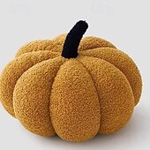 cheap Throw Pillows &amp; Covers-Creative Pumpkin Pillow Plush Cushion, Halloween &amp; Christmas Decorative Throw Pillow for Sofa, Bed, and Home Decor