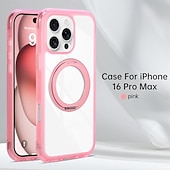 お買い得  iPhone用ケース-電話 ケース 用途 iPhone 17 Pro Max 17 Air 16 15 14 Pro Max Plus 13 Pro Max バックカバー ワイヤレス充電をサポート キックスタンド 耐衝撃 レトロ風 TPU アクリル