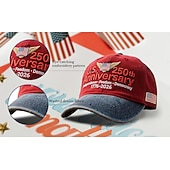 billiga U.S 250-årsjubileum-Förenta staternas 250-årsjubileumshatt hyllning patriotisk baseball keps justerbar retro tvättad frihets hatt veteran support cap justerbar patriotisk baseball hatt semiquincentennial
