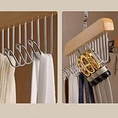 olcso Kampók és szerelvények-2 db-os csúszásgátló, többfunkciós fa kabátakasztó – falra szerelhető fogas kabátokhoz, sapkákhoz, táskákhoz, sálakhoz és övekhez, hálószobába &amp;otthoni szervező